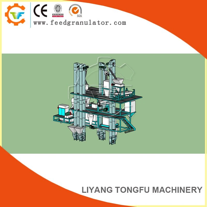 Small Animal Feed Pellet Plant